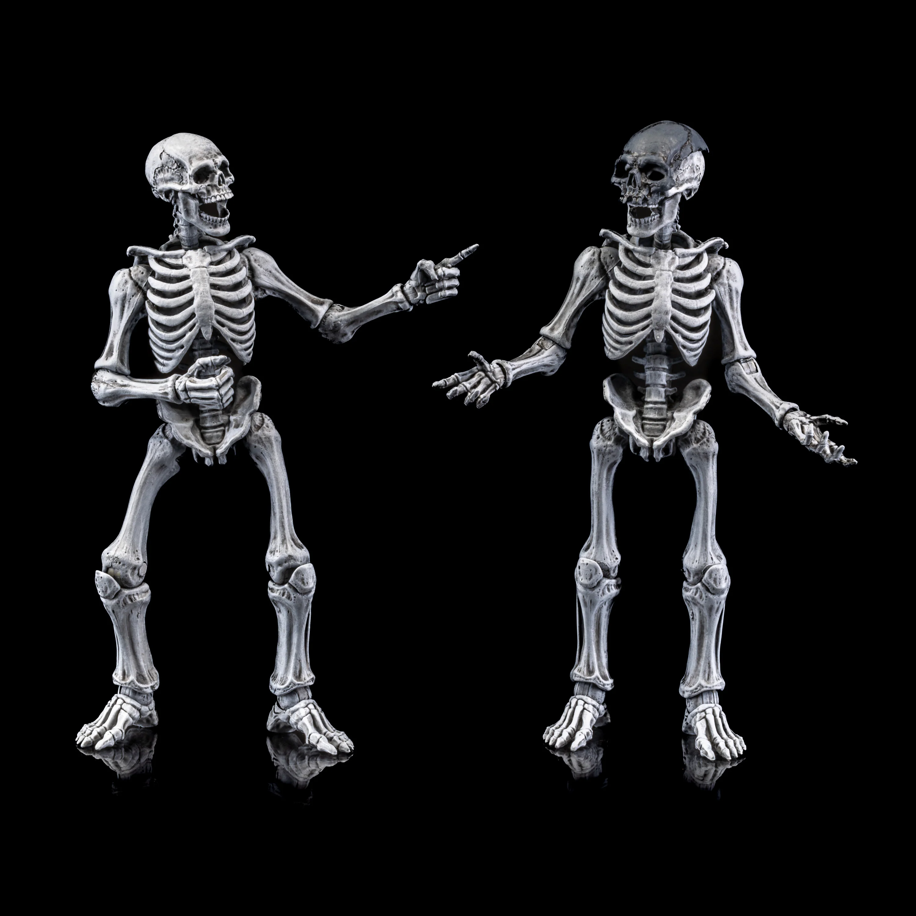 GRAVEYARD SKELETONS 4-pack set - Image 19