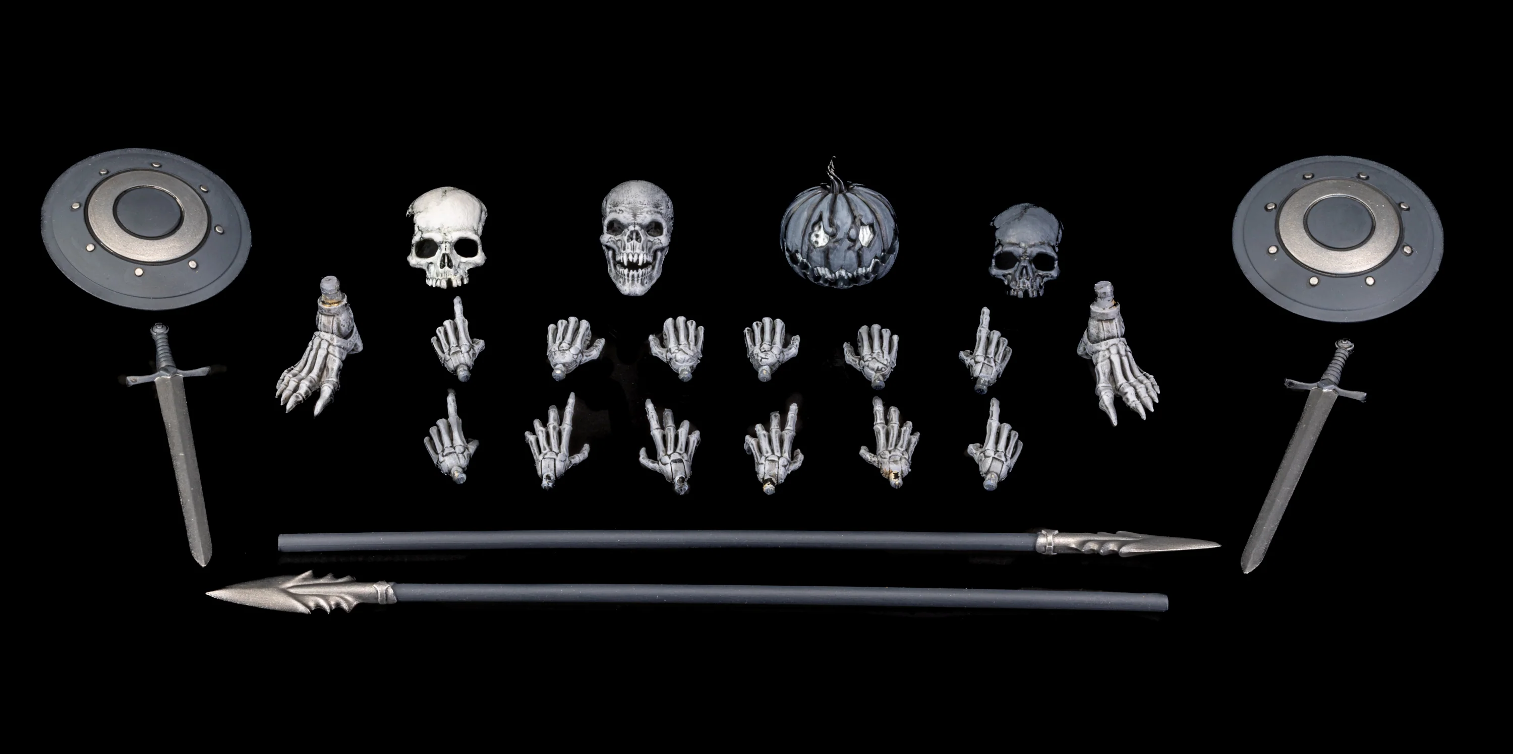 GRAVEYARD SKELETONS 4-pack set - Image 3
