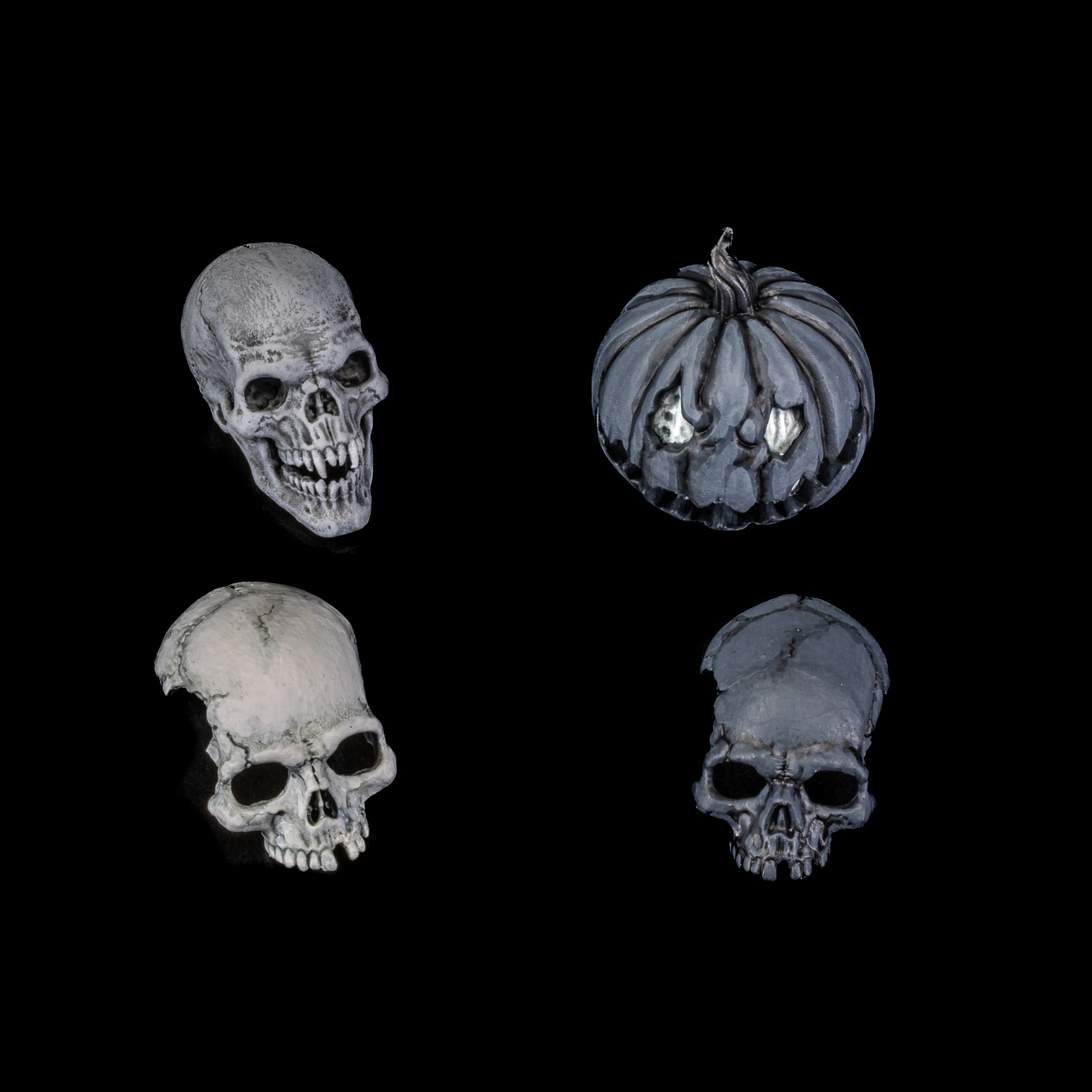 GRAVEYARD SKELETONS 4-pack set - Image 9